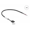 DELOCK 90582 USB 2.0 uz RS-232 seriālais pārveidotājs/atkārtotājs/izolators, FTDI FT231XS, zaļš nerūsējošais tērauds