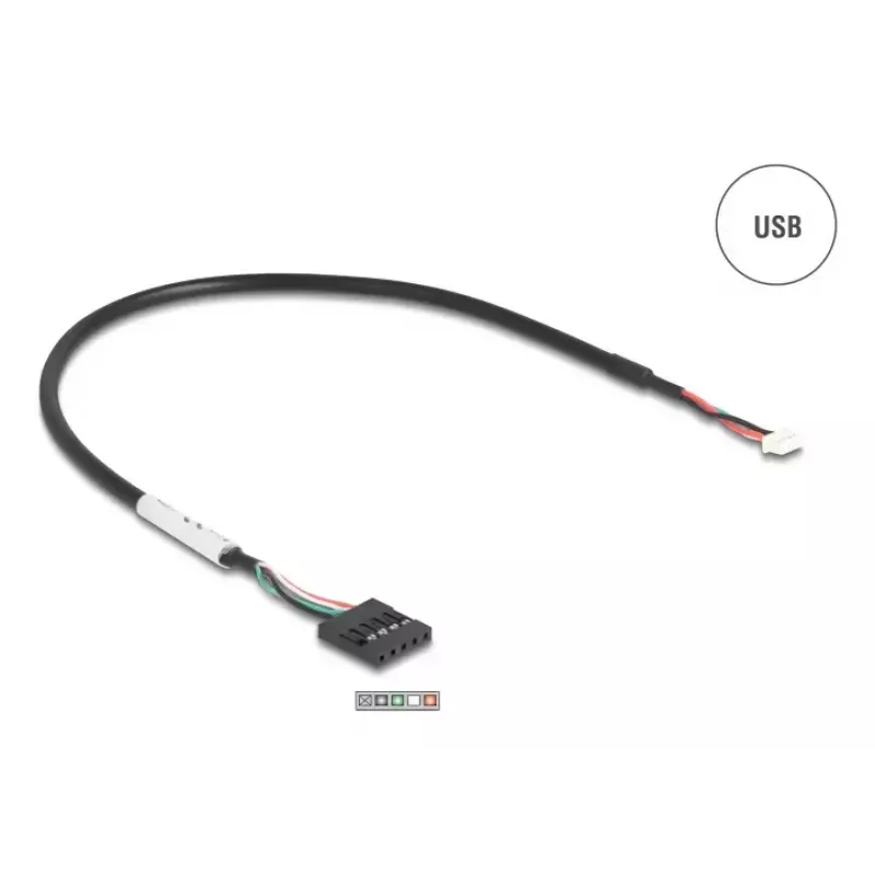 DELOCK 90582 USB 2.0 uz RS-232 seriālais pārveidotājs/atkārtotājs/izolators, FTDI FT231XS, zaļš nerūsējošais tērauds
