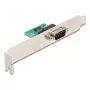 DELOCK 90582 USB 2.0 uz RS-232 seriālais pārveidotājs/atkārtotājs/izolators, FTDI FT231XS, zaļš nerūsējošais tērauds