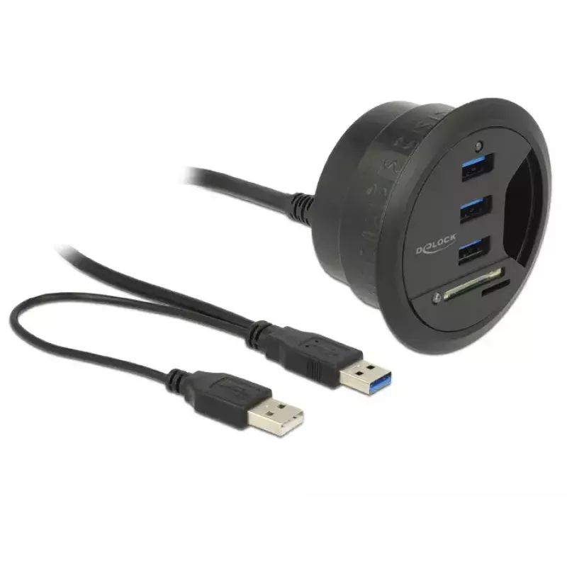 Kontaktligzda DeLOCK 62869 melna