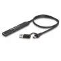 DeLOCK 4 Portu Plāns USB Centrmezgls USB Type-C USB Type-A 5 Gbps Melns