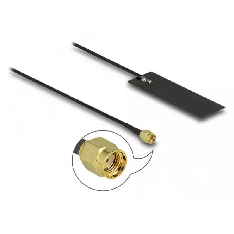 Antena DeLOCK 12649 RP-SMA 4 dBi 2.4 5 GHz 50 Ω