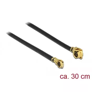 Koaksiālais kabelis DeLOCK 89649 0,3 m MHF I-PEX MHF IV HSC MXHP32