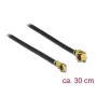 Koaksiālais kabelis DeLOCK 89649 0,3 m MHF I-PEX MHF IV HSC MXHP32