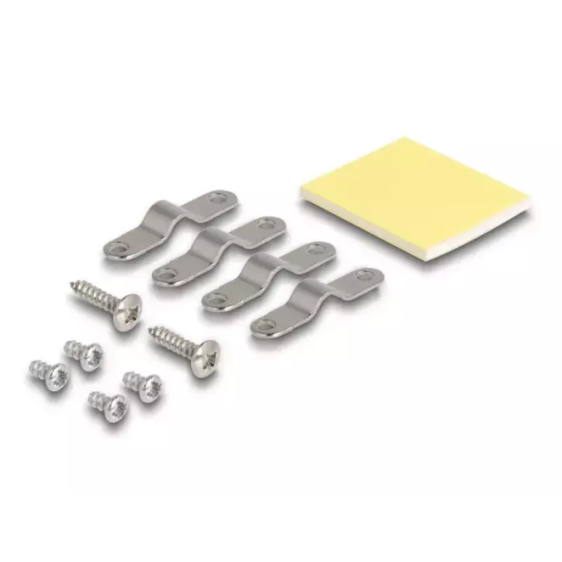 DeLOCK tīkla sadales kārba LSA Cat.6 melna metāls plastmasa 41mm 69mm 26mm