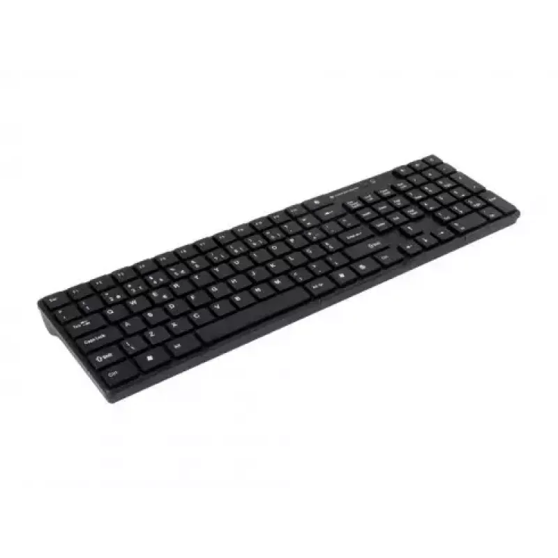 Conceptronic Orazio tastatūra ar peli Mājas RF Bezvadu QWERTY Portugāļu Melna