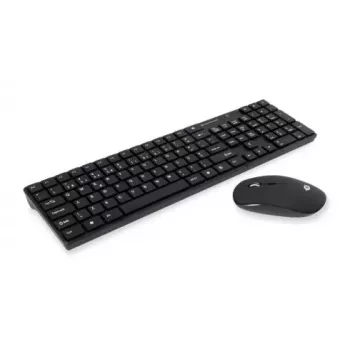 Conceptronic Orazio tastatūra ar peli Mājas RF Bezvadu QWERTY Portugāļu Melna