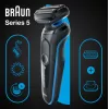 Braun Series 5 51-B1820s folijas skuveklis melns, zils