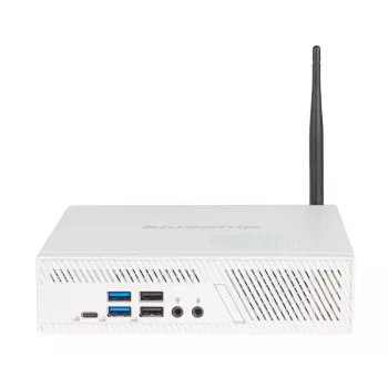 bluechip BUSINESSline S3137 *balts* Intel® Core™ i3 Processor 14100 / līdz 4.70 GHz, Windows 11 Pro, Intel® B760, 8 GB DDR5, 500 GB NVMe SSD, Intel® Wi-Fi 6E AX211, Bluetooth 5.3, Gigabit Ethernet, Intel® UHD Graphics