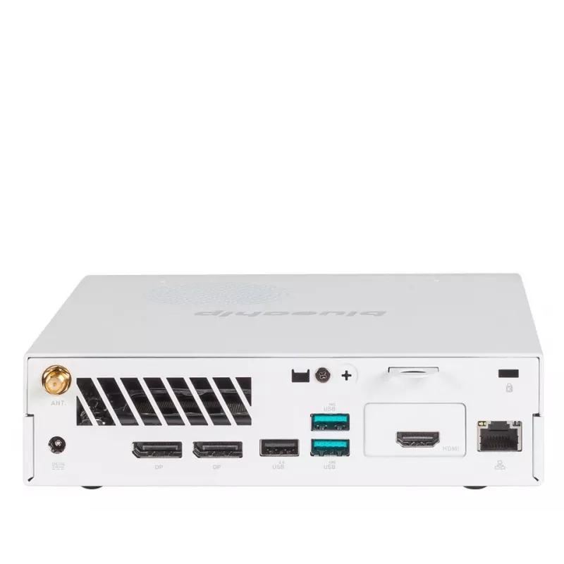 bluechip BUSINESSline S3137 *balts* Intel® Core™ i3 Processor 14100 / līdz 4.70 GHz, Windows 11 Pro, Intel® B760, 8 GB DDR5, 500 GB NVMe SSD, Intel® Wi-Fi 6E AX211, Bluetooth 5.3, Gigabit Ethernet, Intel® UHD Graphics