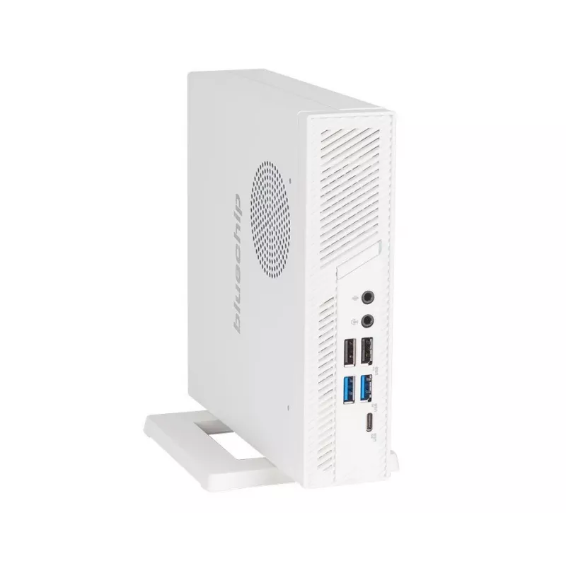 bluechip BUSINESSline S3159 *balta* Intel® Core™ i5 procesors 14400 / līdz 4.70 GHz, Windows 11 Pro, Intel® B760, 8 GB DDR5, 500 GB NVMe SSD, Intel® Wi-Fi 6E AX211, Bluetooth 5.3, Gigabit Ethernet, Intel® UHD grafika