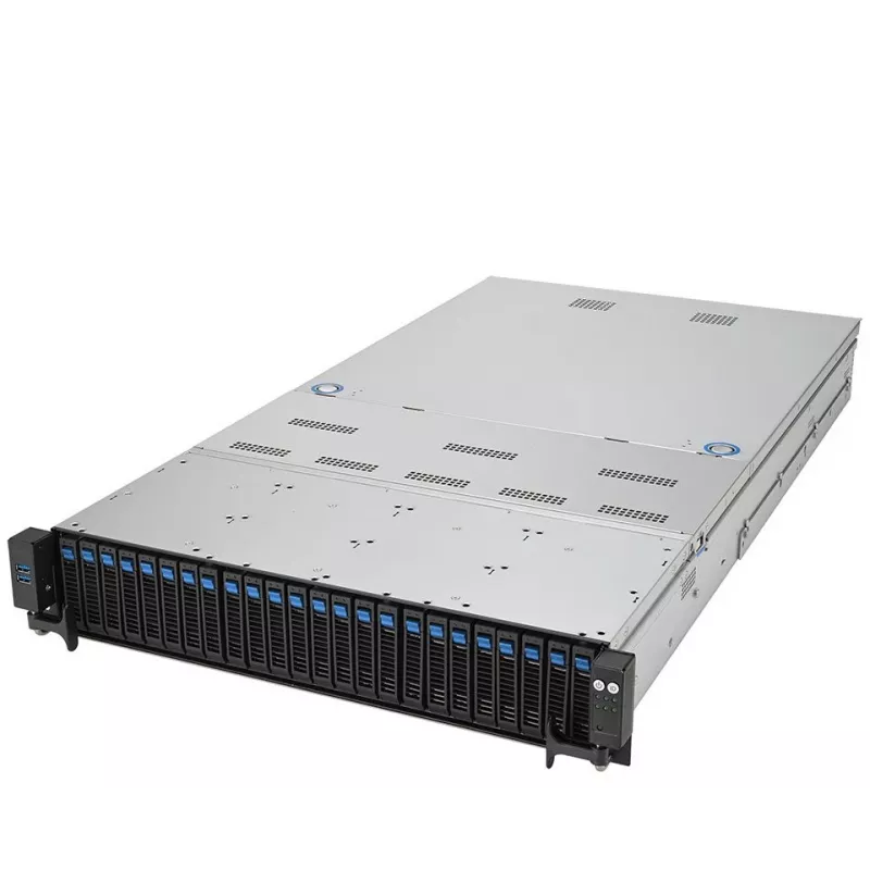 bluechip SERVERline R52212a 2HE plaukta serveris, 2 x Intel® Xeon® Silver 4410Y procesors / līdz 3,90 GHz, 64 GB DDR5, 2 x 960 GB SSD, Avago 9560-8i, 2 x 10 Gigabit Ethernet