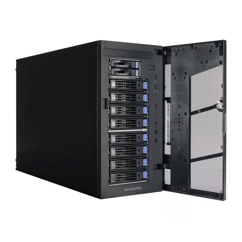 bluechip SERVERline T40322s, 2 GHz, 4410Y, 32 GB, DDR5-SDRAM, 1,92 TB, Tornis