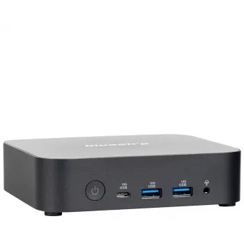 bluechip BUSINESSline M14150 Intel® N N150 8 GB DDR5-SDRAM 500 GB SSD Windows 11 Pro Mini PC Melns