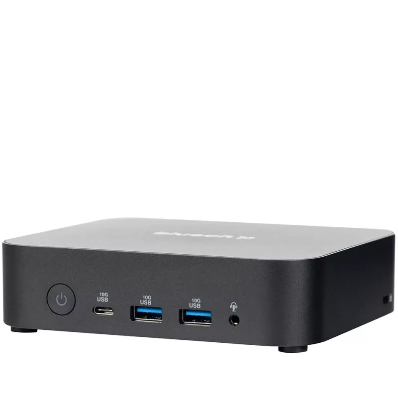 bluechip BUSINESSline M14150 Intel® N N150 8 GB DDR5-SDRAM 500 GB SSD Windows 11 Pro Mini PC Melns