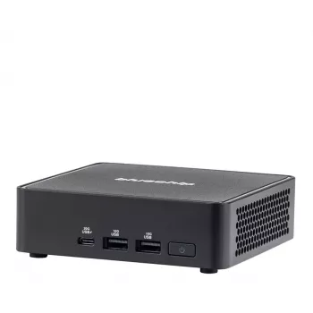 bluechip BUSINESSline M1550 Intel Core 5 210H 16 GB DDR5-SDRAM 500 GB SSD Windows 11 Pro Mini PC Melns