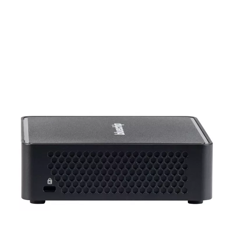 bluechip BUSINESSline M1570 Intel Core 7 240H 16 GB DDR5-SDRAM 500 GB SSD Windows 11 Pro Mini PC Melns