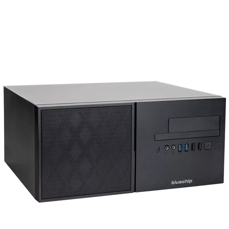bluechip BUSINESSline T3300 Intel® Core™ i3 procesors 14100 / līdz 4.70 GHz, Windows 11 Pro, Intel® B760, 16 GB DDR5, 500 GB NVMe SSD, Gigabit Ethernet, Intel® UHD grafika, DVD±RW