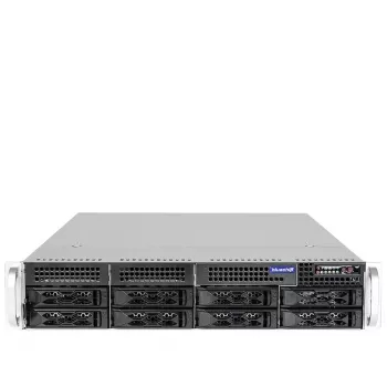 bluechip SERVERline R42316s 2 HE plaukts, Intel® Xeon® Silver 4410Y procesors / 2,00 GHz, TPM modulis, 32 GB DDR5, 2 x 960 GB SSD, 2 x 10 Gigabit Ethernet