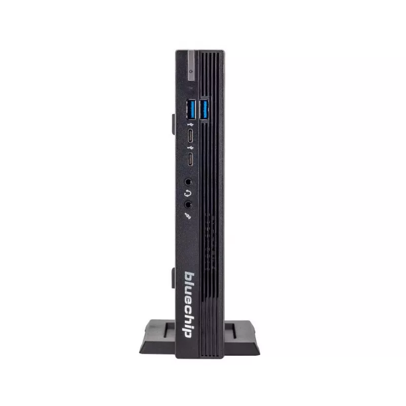 bluechip BUSINESSline S3136 Intel® Core™ i3 procesors 14100 / līdz 4.70 GHz, Windows 11 Pro, 8 GB DDR5, 500 GB NVMe SSD, Intel® Wi-Fi 6 AX201, Bluetooth 5.3, 1 × RJ45 (2,5 Gb/s), Intel® UHD grafika