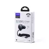 Auto lādētājs Joyroom JR-CL07 3-in-1 60W ar iebūvētu USB-C kabeli 1,6 m, melns