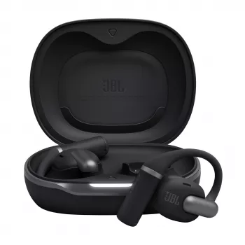 Austiņas JBL Sense Pro TWS Bluetooth auss āķa stiprinājums zvaniem un mūzikai, 20–40000 Hz, 95,2 g, Melna