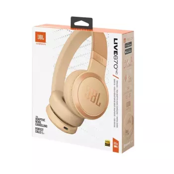 JBL Live 670NC austiņas Bezvadu Galvas stīpa Zvani/Mūzika Bluetooth Smilšu