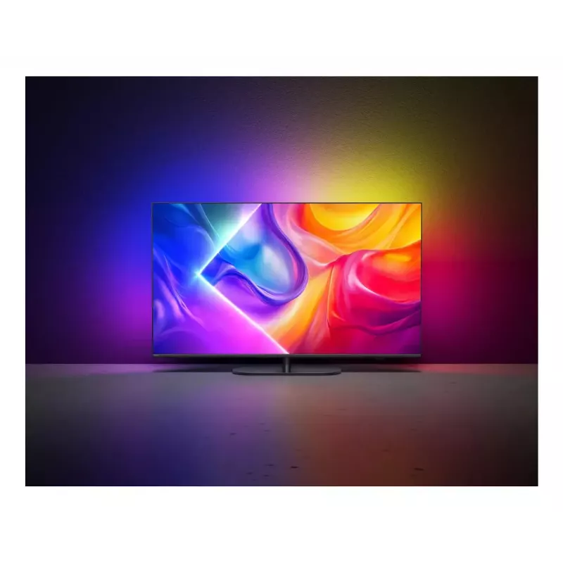Philips Ambilight 43PUS9000/12 televizors 109,2 cm (43 collas) 4K Ultra HD viedais televizors Wi-Fi pelēks
