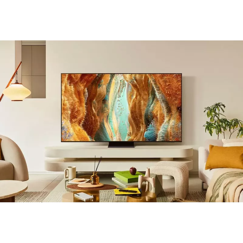 Televizors Samsung Neo QLED GQ85QN70FAU 85 collas (2,16 m) 4K Ultra HD Smart TV, Wi‑Fi, DVB-C/S2/T2, melns