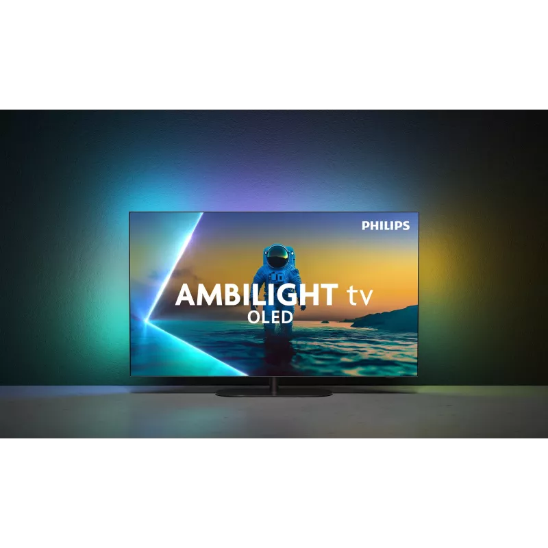 Philips Ambilight 42OLED810/12 televizors 106,7 cm (42 collas) 4K Ultra HD viedais televizors Wi-Fi melns