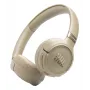 Headset JBL Tune 680NC, vadu un bezvadu (Bluetooth, USB-C), supra-aural, galvas stīpa, bēšs, 20–20000 Hz, 161 g