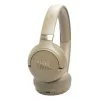 Headset JBL Tune 680NC, vadu un bezvadu (Bluetooth, USB-C), supra-aural, galvas stīpa, bēšs, 20–20000 Hz, 161 g