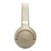 Headset JBL Tune 680NC, vadu un bezvadu (Bluetooth, USB-C), supra-aural, galvas stīpa, bēšs, 20–20000 Hz, 161 g