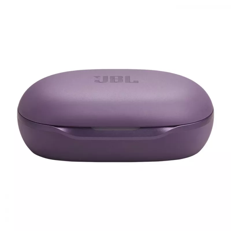 Austiņas JBL Sense Pro TWS Bluetooth auss āķis intraaurālas 20–40000 Hz USB-C uzlādes statīvs violets