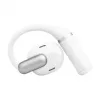 Austiņas JBL Sense Pro TWS auss āķa tipa, zvaniem un mūzikai, 20–40000 Hz, USB-C uzlādes statīvs, balts