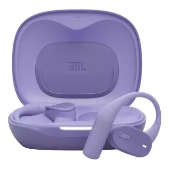 JBL Sense Lite austiņas bezvadu, auss āķītis, mūzika, Bluetooth, violetas