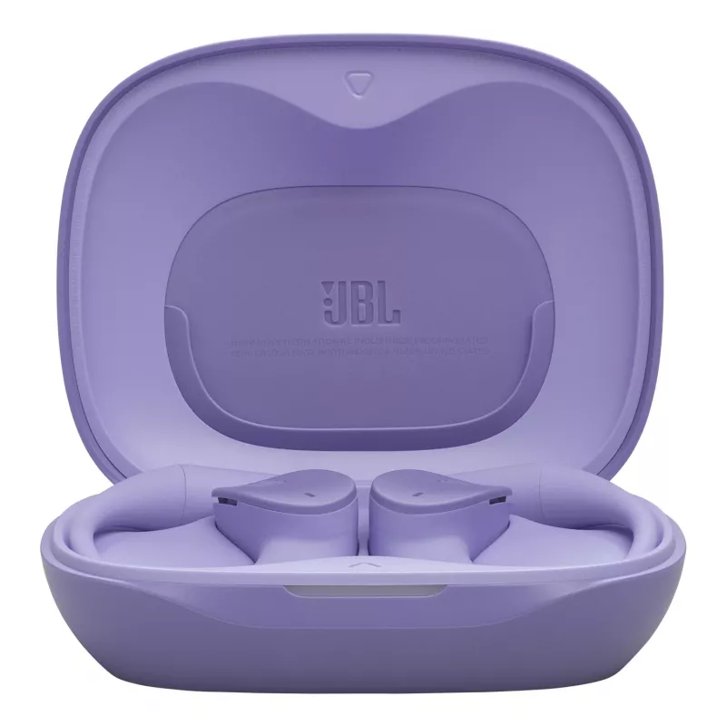 JBL Sense Lite austiņas bezvadu, auss āķītis, mūzika, Bluetooth, violetas