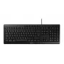 CHERRY STREAM tastatūra Mājas/Biroja USB QWERTY Portugāļu Melna Pelēka Pilna izmēra 115 taustiņi