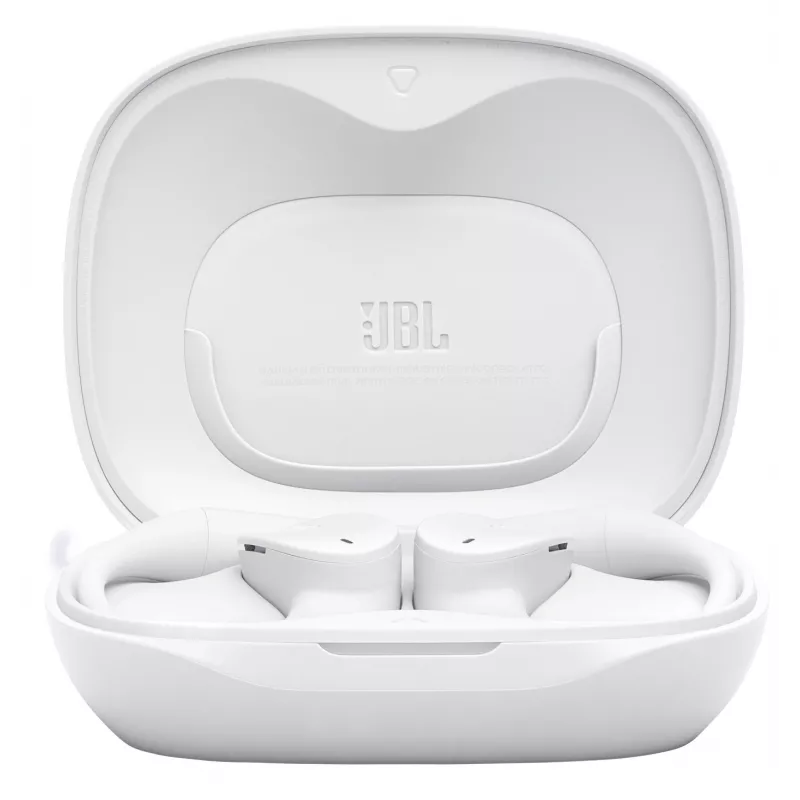 Austiņas JBL Sense Lite — Bezvadu Bluetooth, auss āķītis, intraaurālas, 20–20000 Hz, 83,5 g, balta