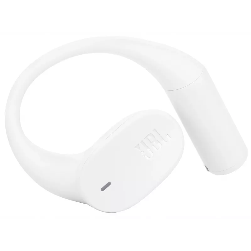 Austiņas JBL Sense Lite — Bezvadu Bluetooth, auss āķītis, intraaurālas, 20–20000 Hz, 83,5 g, balta