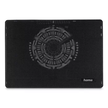Hama plāns klēpjdatora dzesēšanas paliktnis 39,6 cm (15,6 collas) Melns