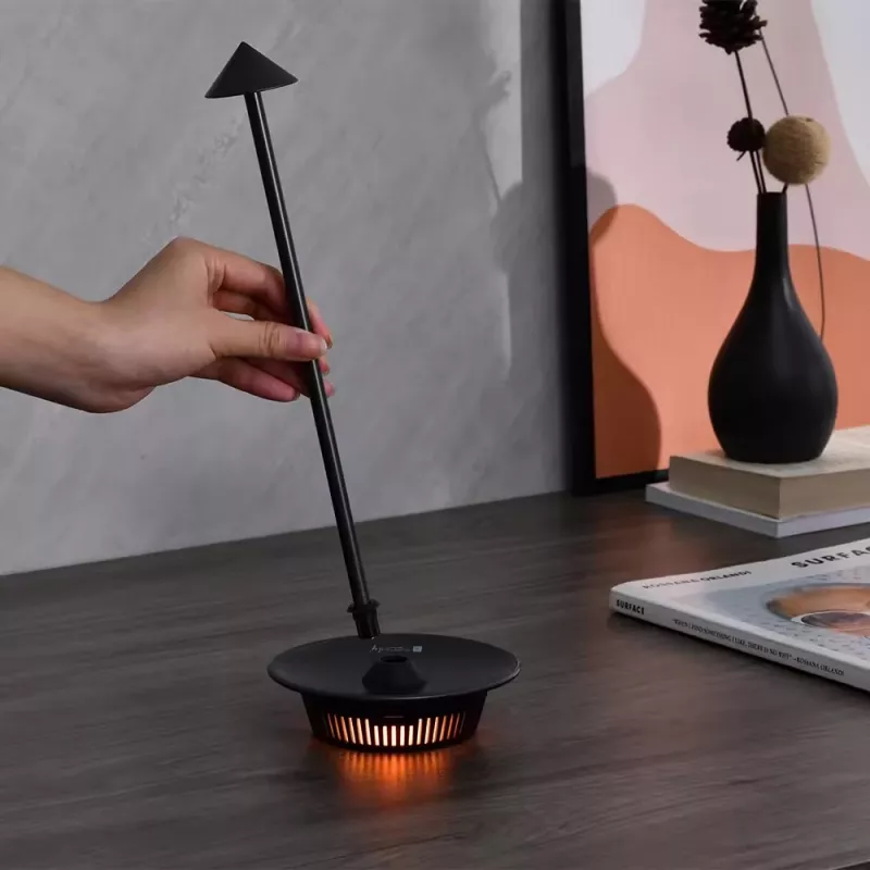 Techly I-LAMP-TABLE3 galda lampa SMD LED modulis 1 W SMD LED D melna