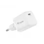 Equip 1 pieslēgvietas 20 W USB-C PD lādētājs, iekštelpu, maiņstrāva, balts, 100–240 V