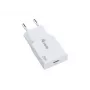 Sienas lādētājs EQUIP 1-Ports 20W GaN USB-C PD — 100–240V ieeja, 12V maks. izeja, balts
