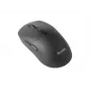 EQUIP abām rokām piemērota 6 pogu divu režīmu bezvadu pele, optiska 1600 DPI, RF + Bluetooth, melna