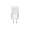 EQUIP 2 portu 30 W GaN plāns USB PD lādētājs — USB-C x1, USB-A x1, 100–240 V ieeja, maks. 20 V izeja, balts