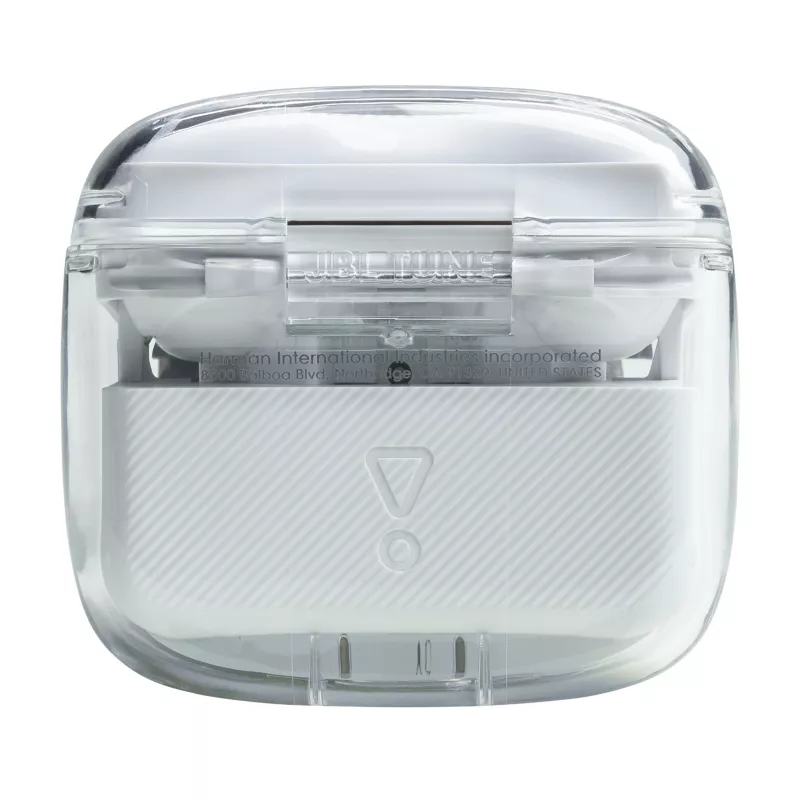 JBL Tune Flex Ghost Edition austiņu komplekts True Wireless Stereo (TWS) Ievietojamās Zvani/Mūzika Bluetooth Caurspīdīgas, Baltas