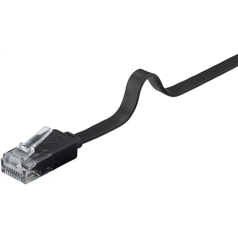 Tīkla kabelis Goobay 95388 Melns 7 m Cat6 U/UTP