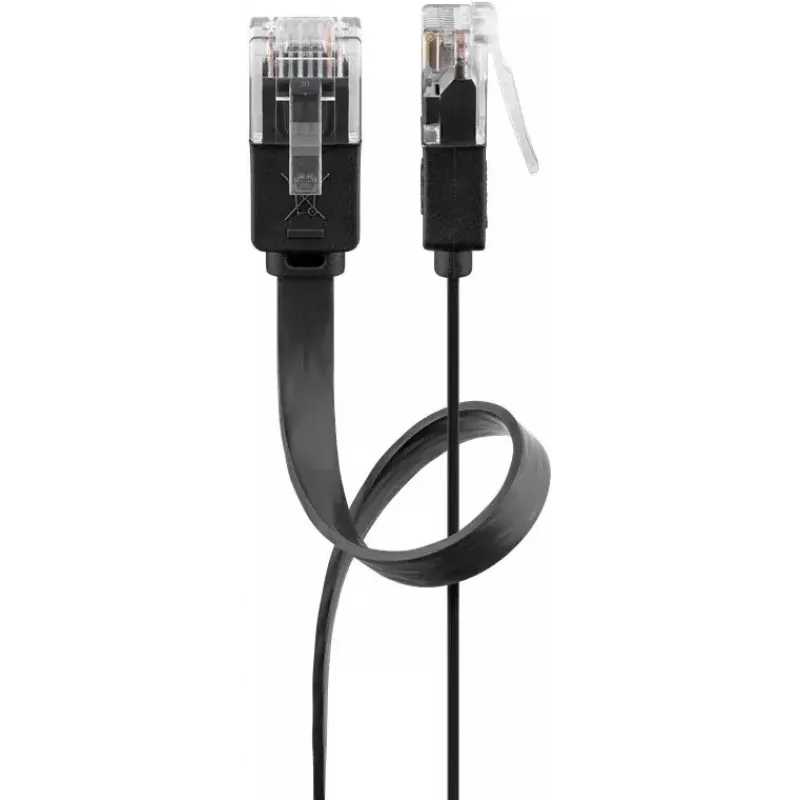 Tīkla kabelis Goobay 95388 Melns 7 m Cat6 U/UTP