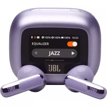 JBL Live Flex 3 austiņu komplekts bezvadu ievietojamās Zvani/Mūzika/Sports/Ikdiena Bluetooth purpursarkana